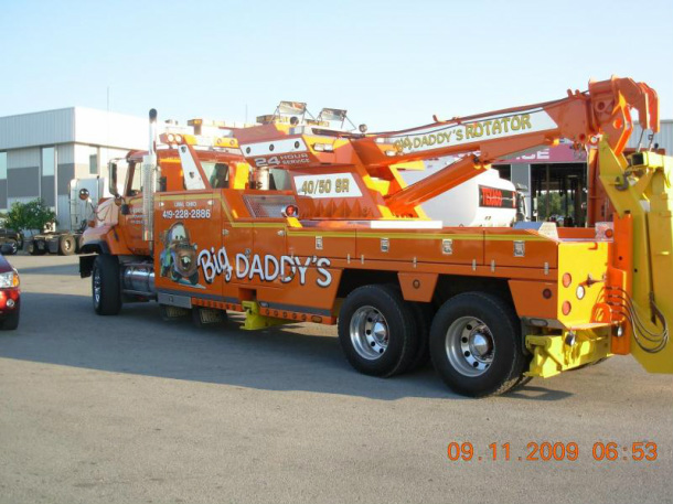 Big Daddy's 40/50-ton rotator
